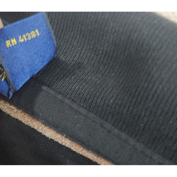 Polo Ralph Lauren Pima Soft Touch Polo Men 6XB Big Black Short Sleeve‎ Fresh EUC - Picture 3 of 9